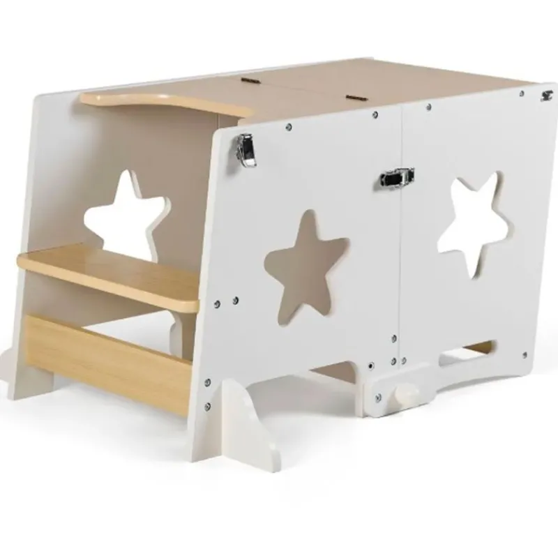 MS Accesorios Y Complementos De Baño|Accesorios Y Complementos Para El Hogar-Torre de aprendizaje Learn Up Blanca