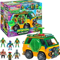 FAMOSA Figuras Y Figuras De Acción-Tortugas Ninja Estación de Mutación