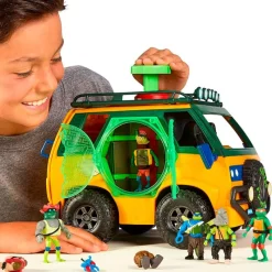 FAMOSA Figuras Y Figuras De Acción-Tortugas Ninja Estación de Mutación