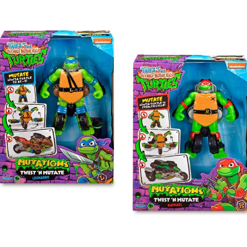 Tortugas Ninja Figura Transformable Vehículo STD*FAMOSA New