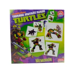SELECCION DRIM Juegos Y Juguetes Educativos-Tortugas Ninja Memorion