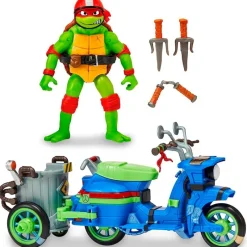 FAMOSA Figuras Películas Y Series-Tortugas Ninja Personaje con Vehículo Surtido