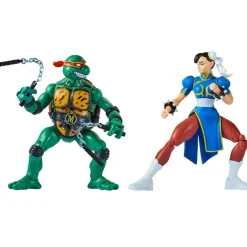 Tortugas Ninja vs Street Fighter Pack Figuras STD*BANDAI New