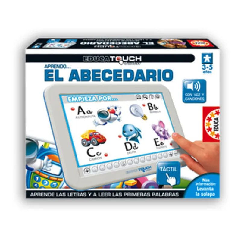 EDUCA Juegos Y Juguetes Educativos-Touch Junior El Abecedario