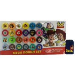 SELECCION DRIM Manualidades-Toy Story Set 24 Botes Plastilina