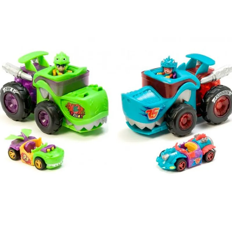 MAGIC Vehículos, Trenes Y Parkings-T-Racers Mega Wheels Vehículo Surtido