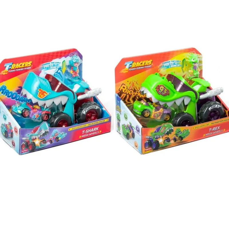 MAGIC Vehículos, Trenes Y Parkings-T-Racers Mega Wheels Vehículo Surtido