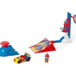 MAGIC BOX Vehículos, Trenes Y Parkings-T-Racers S Playset Rocket Launch