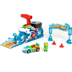 MAGIC BOX Vehículos, Trenes Y Parkings-T-Racers Serie 2 Pista Wave Race Challenge