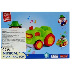 DRIM DISCOUNT Vehículos, Trenes Y Parkings-Tractor con Muñeco Granjero