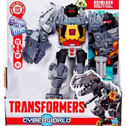 HASBRO Figuras Y Figuras De Acción-Transformers Cyberworld Grimlock Mandíbulas de Batalla