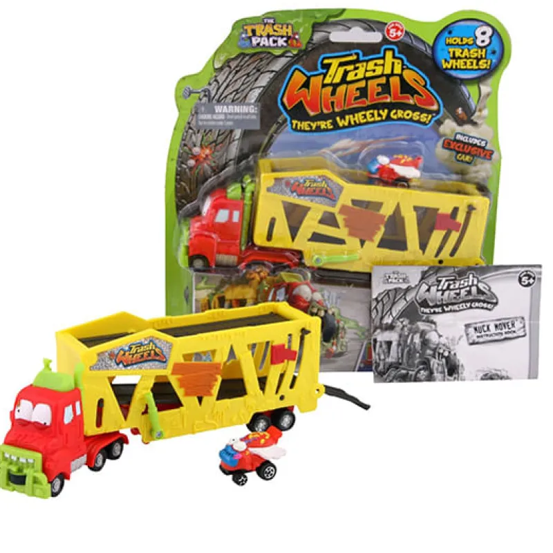 GIOCHI PREZIOSI Vehículos, Trenes Y Parkings-Trash Wheels camión + coche