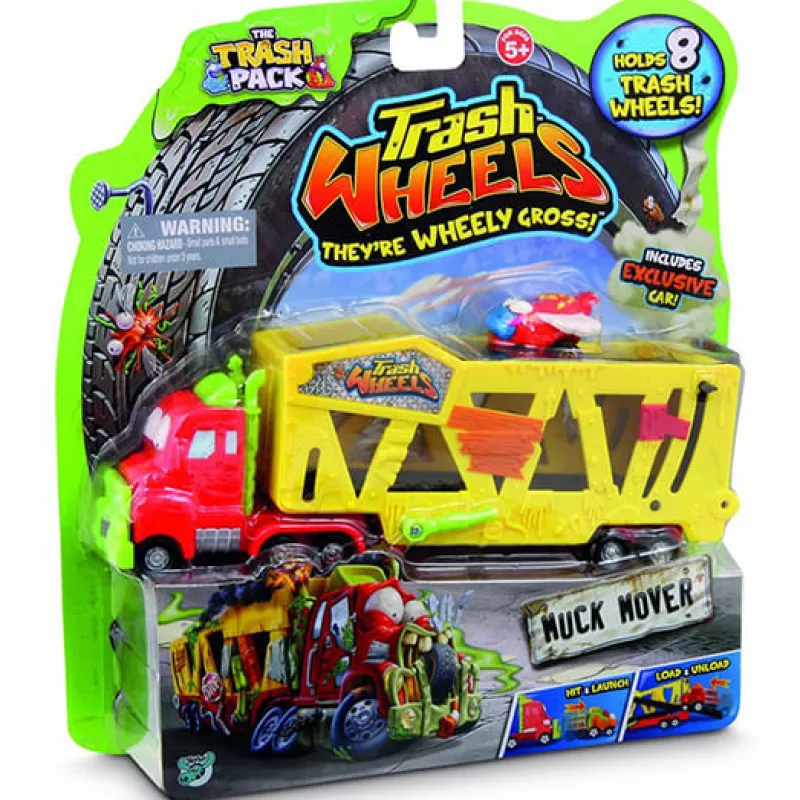 GIOCHI PREZIOSI Vehículos, Trenes Y Parkings-Trash Wheels camión + coche