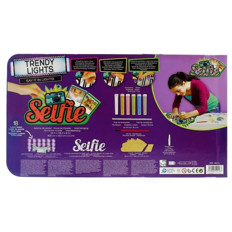 CIFE Manualidades-Trendy Light Room Selfie