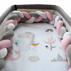 Trenza cuna Twist 200 cm Rosa*PLASTIMYR Online