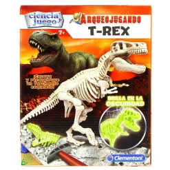 CLEMENTONI Juegos Y Juguetes Educativos-T-Rex Fluorescente