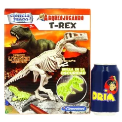 CLEMENTONI Juegos Y Juguetes Educativos-T-Rex Fluorescente