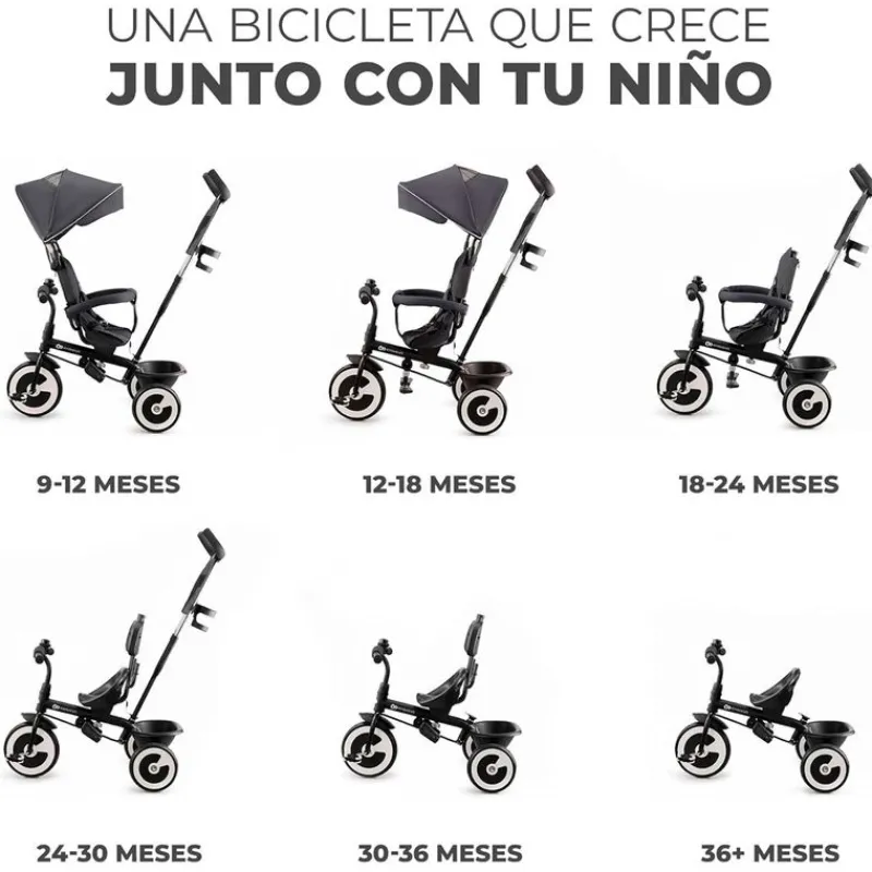 Triciclo Aston Grey*KINDERKRAFT New