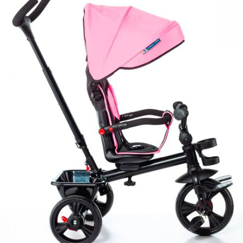 MOLTO Bicicletas, Correpasillos Y Triciclos-Triciclo Urban Trike Evolutivo Rosa