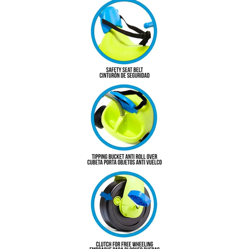 Triciclo Urban Trike II Verde*MOLTO Hot