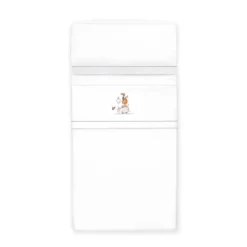 INTERBABY Ropa De Cuna-Triptico Sábanas cuna de 120*60 Rino Broche