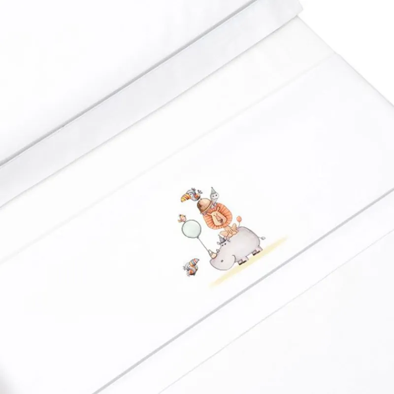 INTERBABY Ropa De Cuna-Triptico Sábanas cuna de 120*60 Rino Broche