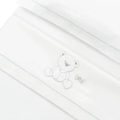 INTERBABY Ropa De Cuna-Triptico Sábanas cuna de 120*60 Leon con Broche