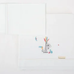 BIMBI DREAMS Ropa De Cuna-Triptico Sábanas cuna de 120*60 Tucan