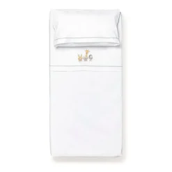 INTERBABY Ropa De Cuna-Triptico Sábanas cuna de 120*60 Acuarela Bco/gris