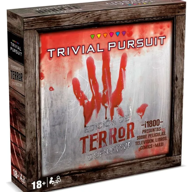 CREATIVE TOYS Juegos Para Adultos|Halloween-Trivial Pursuit Edición Terror Definitiva +18
