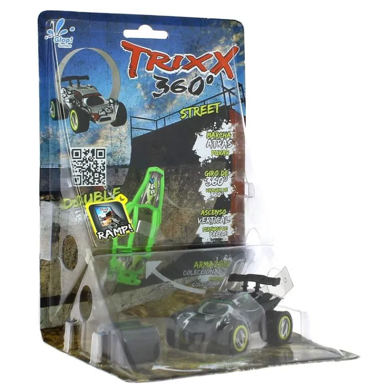 CIFE Vehículos, Trenes Y Parkings-Trixx 360 Rampa Doble Negro