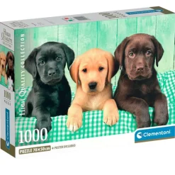 Trío de Labradores Puzzle 1000 Piezas*CLEMENTONI Online