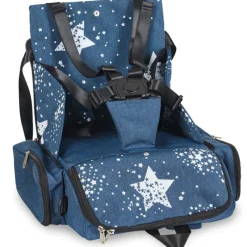 MS Tronas De Viaje-Trona blanda Stars Azul