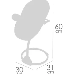 DECUEVAS Juegos Y Juguetes De Imitación|Muñecas-Trona Columpio de Muñecas Tulipe 3x1