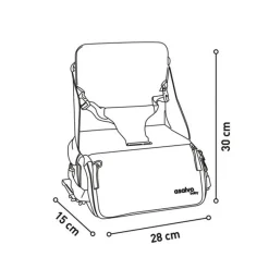 Trona de sobresilla Estrellas Rosa*ASALVO New