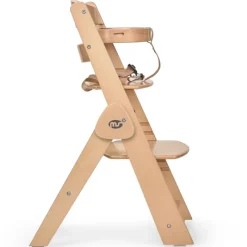 Trona madera plegable con cojín Full Rosa*MS Best