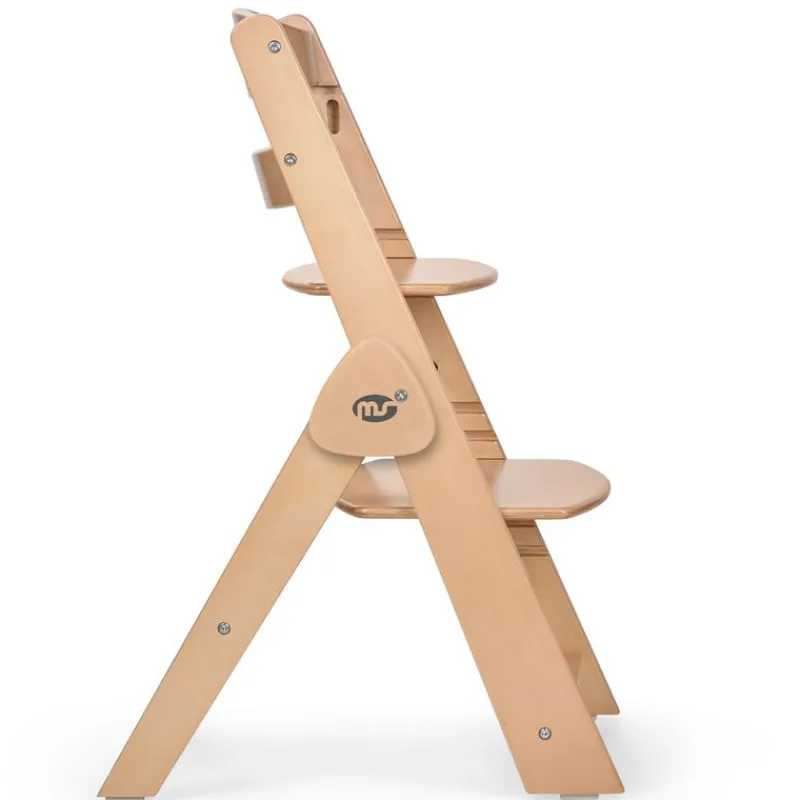 Trona madera plegable con cojín Full Rosa*MS Best