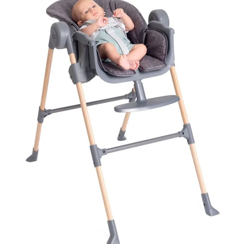 CHICCO Tronas-Trona Polly Essential Coal Gris