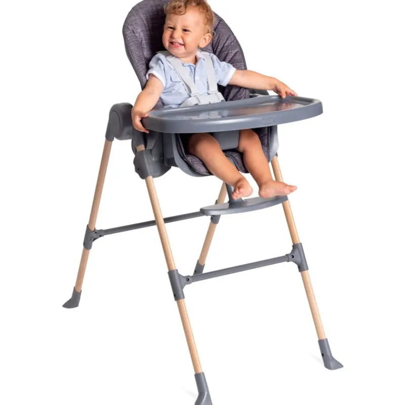 CHICCO Tronas-Trona Polly Essential Coal Gris