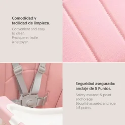 INTERBABY Tronas-Trona Pratic Polipiel Rosa