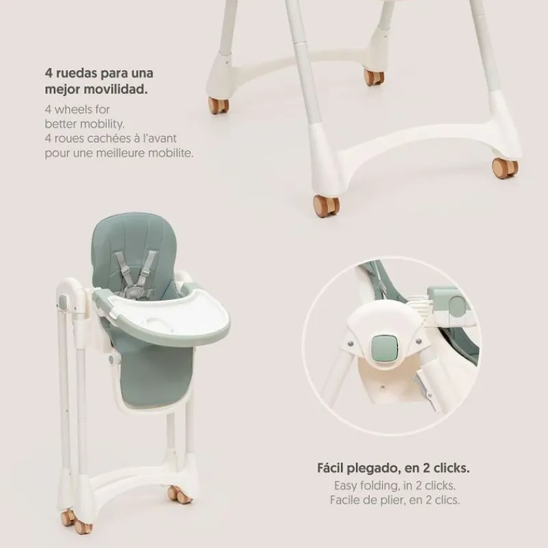 INTERBABY Tronas-Trona Pratic Polipiel Verde