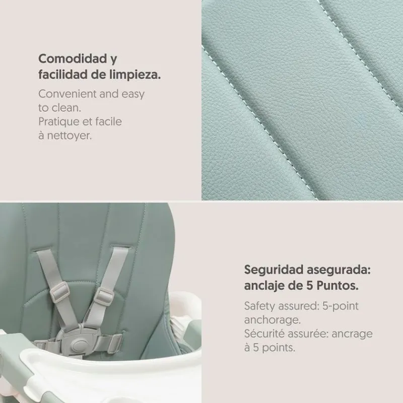 INTERBABY Tronas-Trona Pratic Polipiel Verde