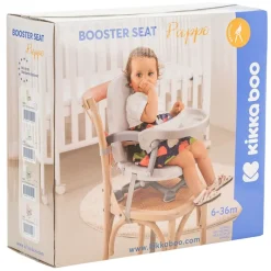 KIKKABOO Tronas De Viaje-Trona sobresilla Beige