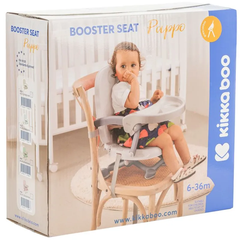 KIKKABOO Tronas De Viaje-Trona sobresilla Beige