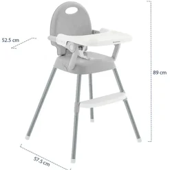 KIKKABOO Tronas-Trona Spoonny Gris