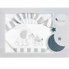 Tríptico Sábanas Para Cuna 60*120 Perrito Gris*INTERBABY Online