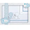 INTERBABY Ropa De Cuna-Tríptico Sábanas Para Cuna 60*120 Patito Azul