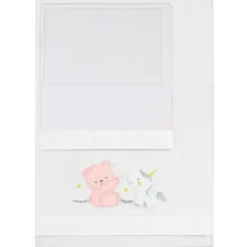 Tríptico Sábanas60*120 Unicornio Rosa*INTERBABY New