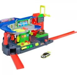 MAJORETTE Vehículos, Trenes Y Parkings-Tune Up Race Pitstop Parking