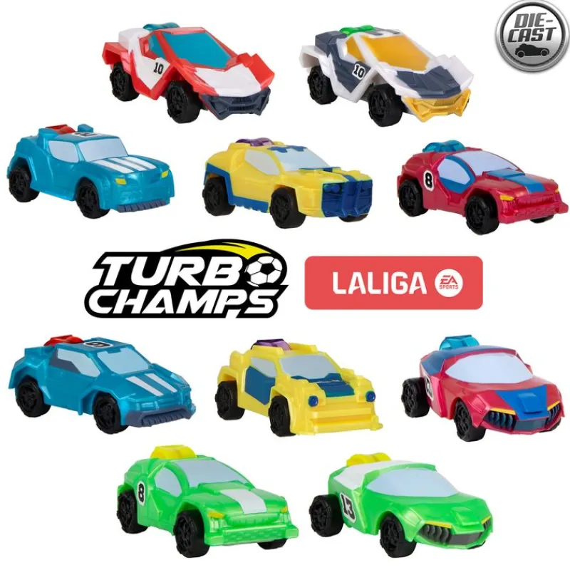 IMC Vehículos, Trenes Y Parkings-Turbo Champs LaLiga Coche Surtido